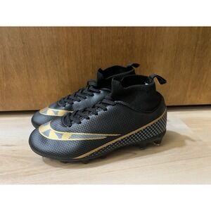 Daoquan Black And Gold Soccer Shoes EUR 37 New Without Box Youth 5